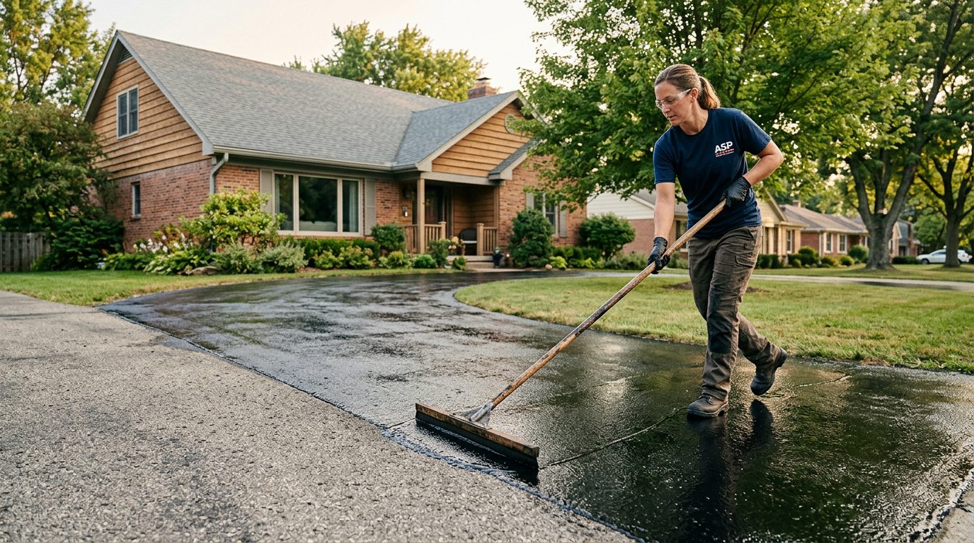 Asphalt Maintenance for Driveways