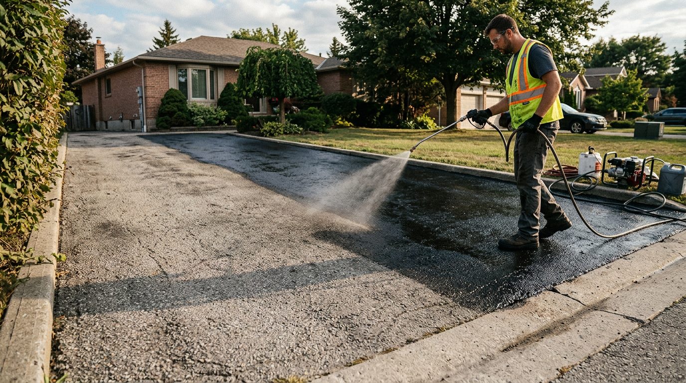 Asphalt Rejuvenation for Driveways