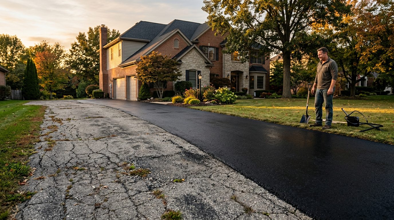 Asphalt Restoration for Driveways