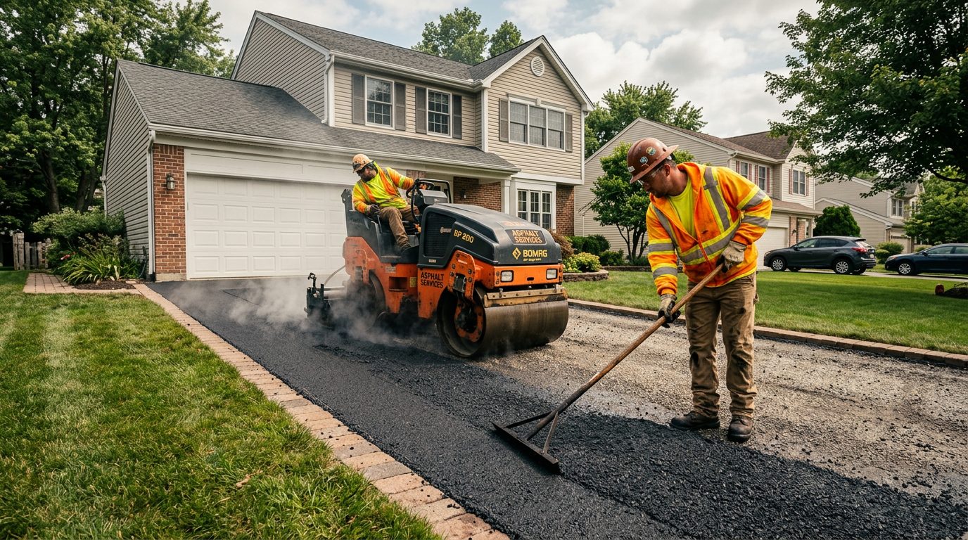Asphalt Resurfacing for Driveways