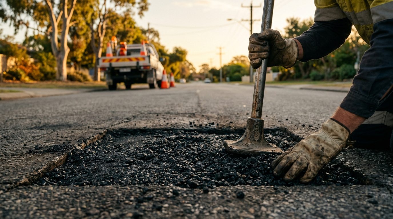 Cold Mix Asphalt Repair